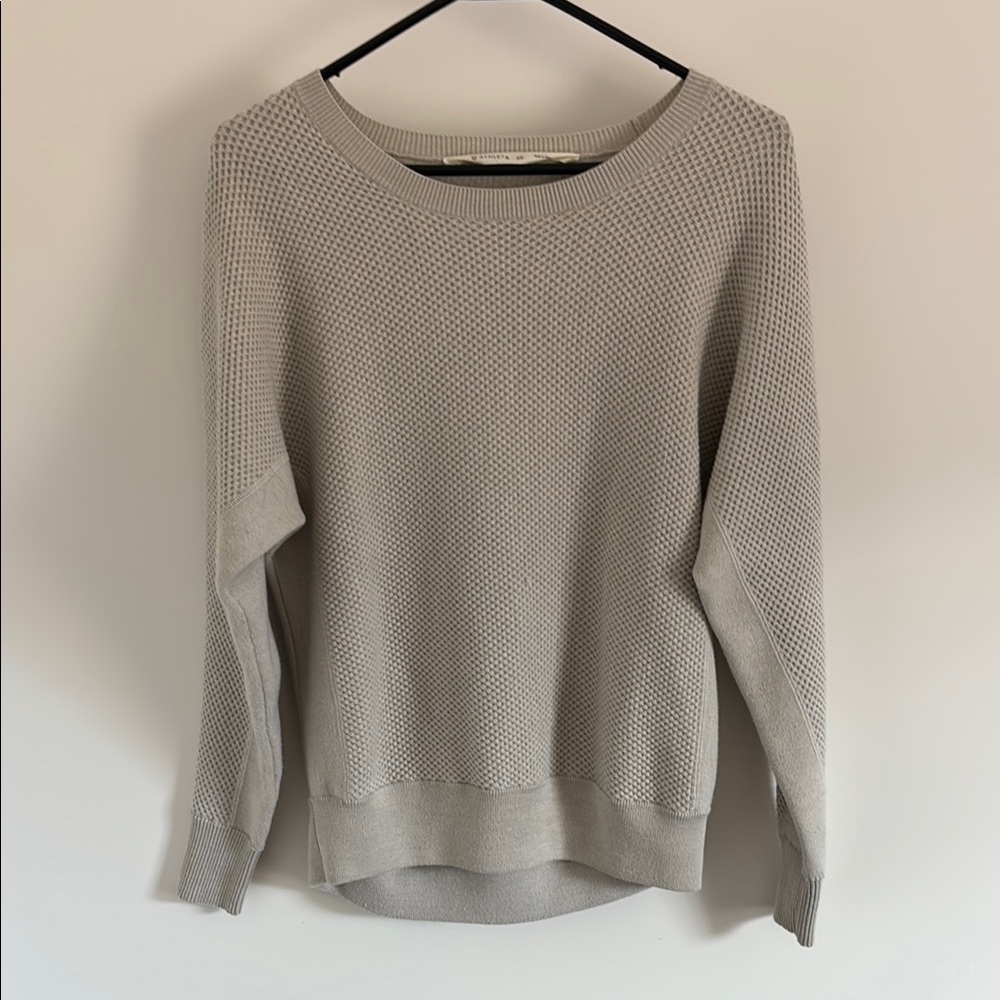 Athleta Grey Wool Blend Women's Sweater